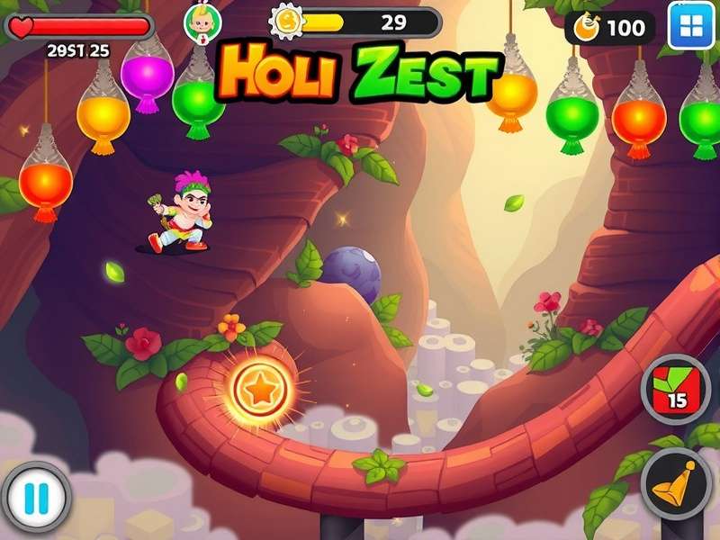Holi Zest Run Adventure Power-ups